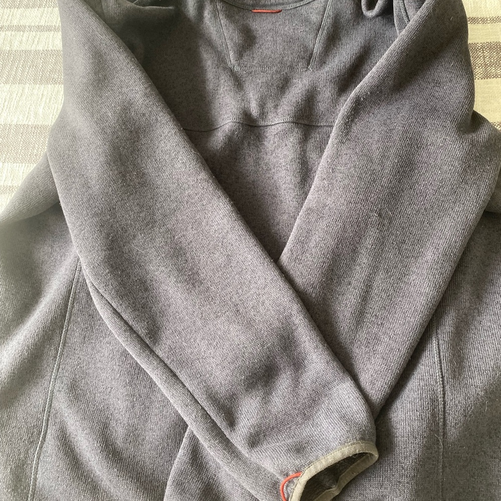 Size XXL mens dark grey llbean fleece